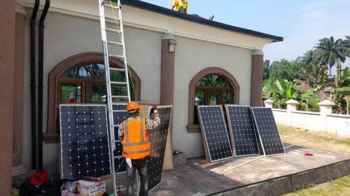 Solar and cctv installations in the church 1